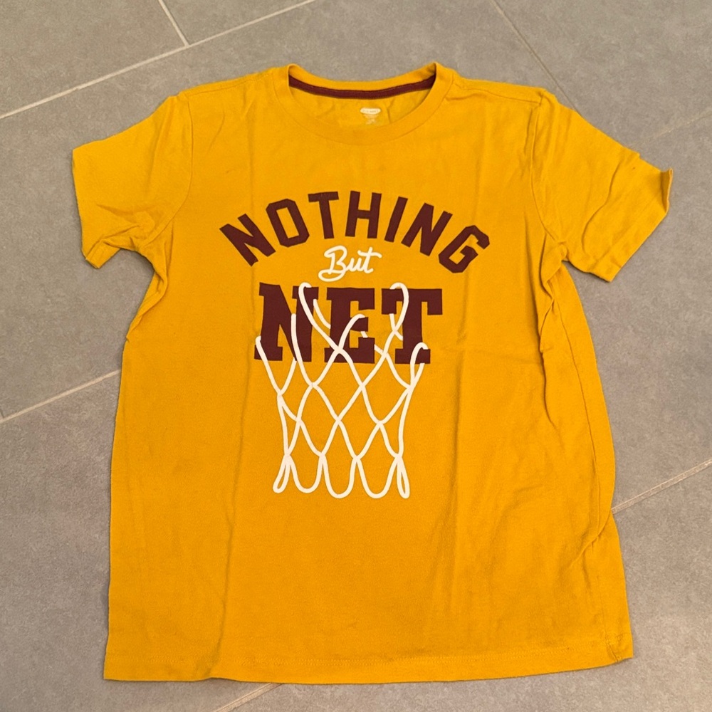 Old Navy Yellow Basketball Graphic Tee ✨5 for $15!✨